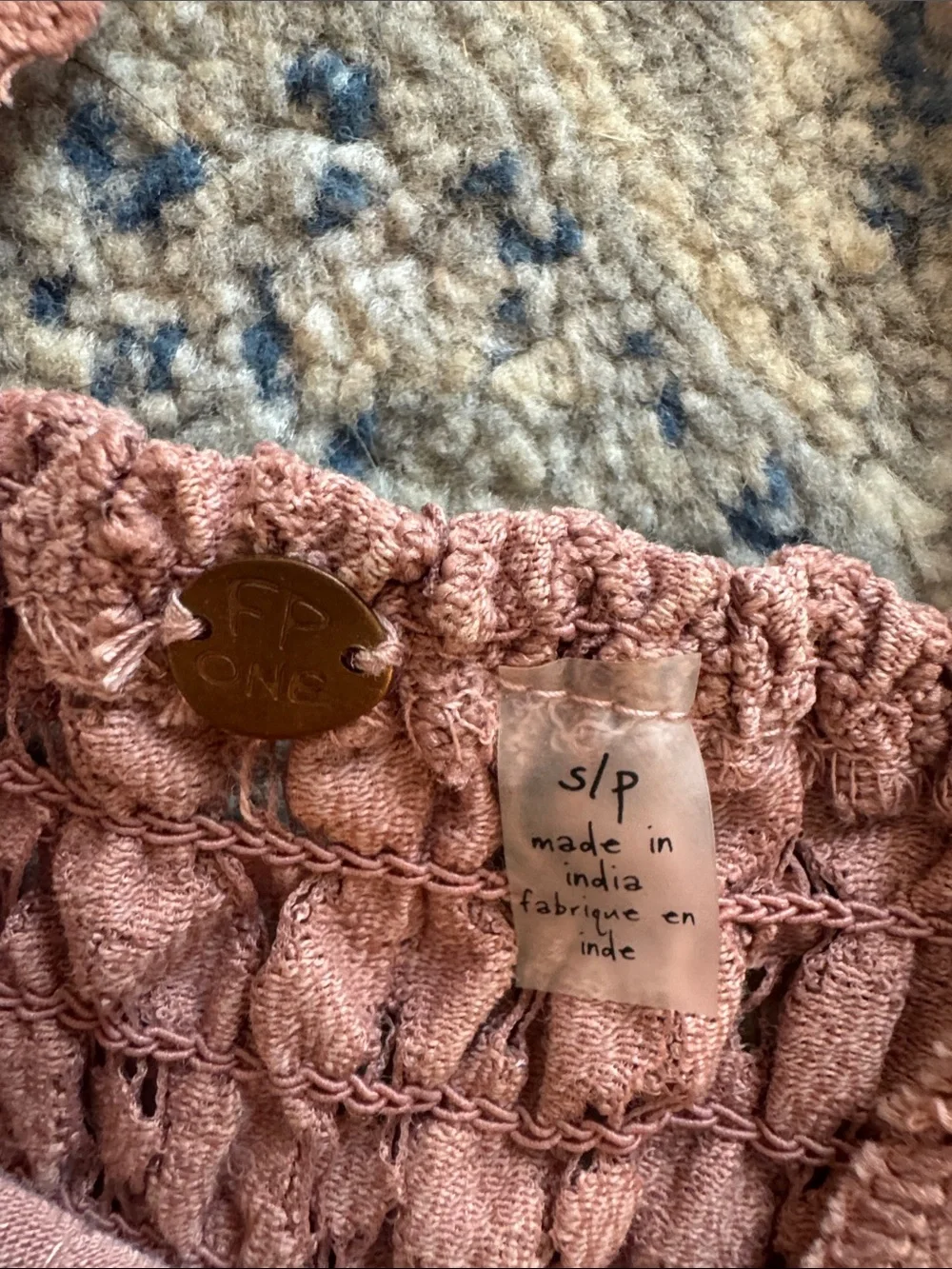 Free People - Adella Top in Blush